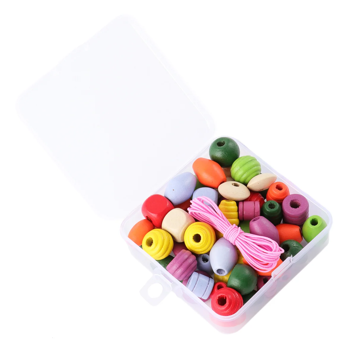 1 Packung Schnurperlen sortiert – freundlich für Kinder, Amblyopie-Training, Kreativität, Stimulation, geistiges Wachstum