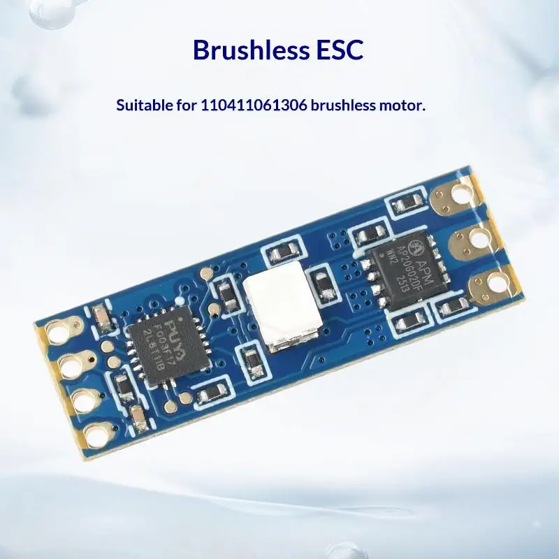 2S-3S DC 5V-16V 8A 미니 RC 모델 브러시리스 ESC PWM 모터 드라이버 ESC 보드 DL03 마이크로 브러시리스 ESC 컨트롤러