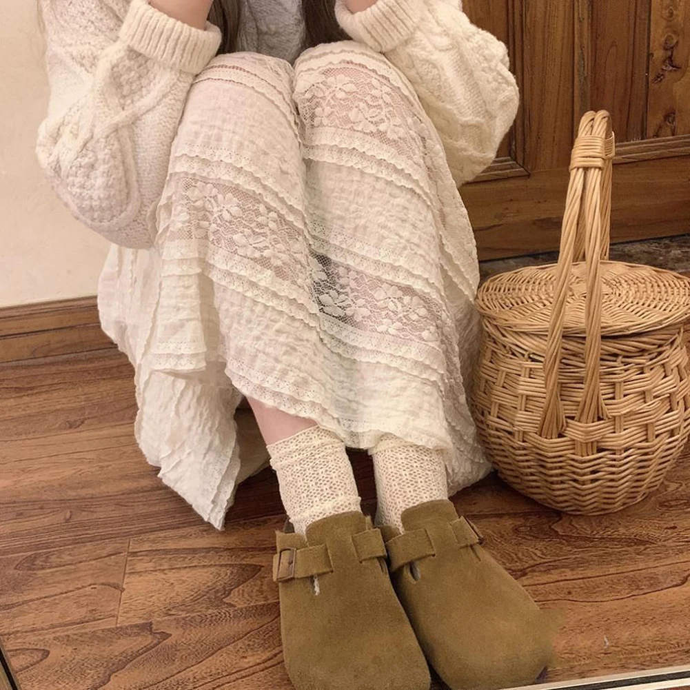 

Fashionable Skirt Lace Skirt Ladies Skirt Multiple Seasons Petite Skirt Regular Length Retro Cake Skirt Fashion