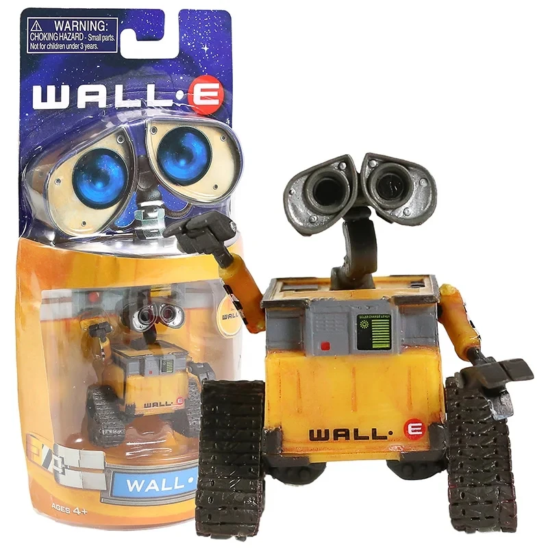 Wall-E Robot Wall E & EVE PVC Action Figure Collection Model Toys Dolls 6cm/10cm For Children Christmas Gift