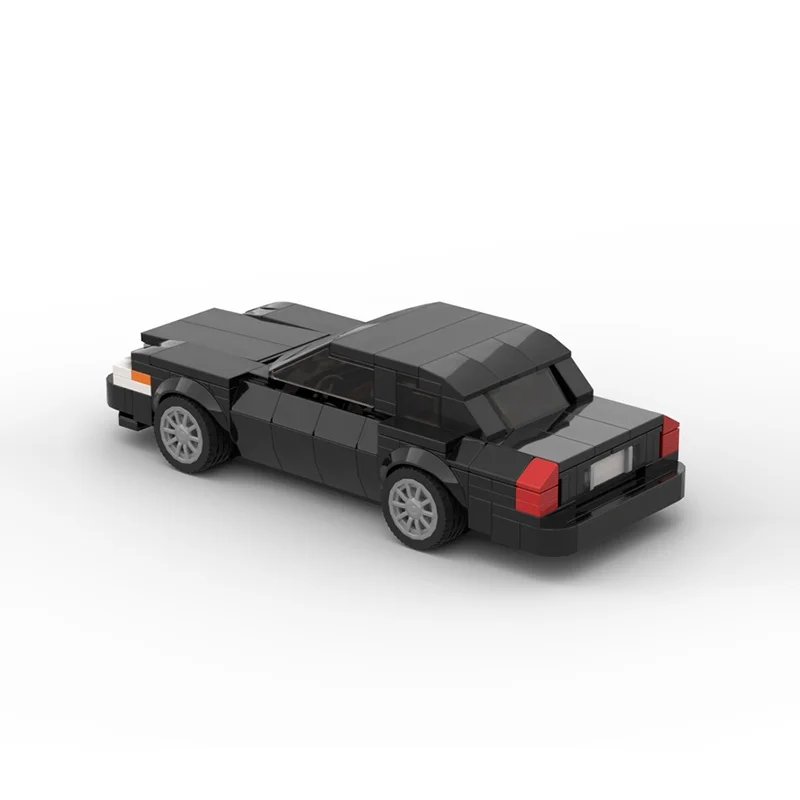 282 stks MOC Forded Crown Victoria City Champions Model bouwstenen Bouw kerstcadeaus DIY idee Kinderen speelgoed Verjaardag