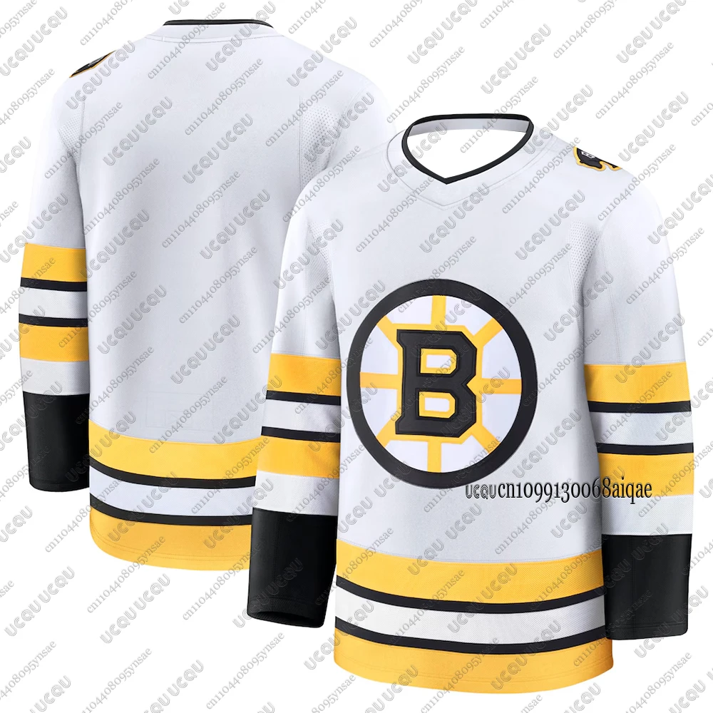 Herbst Winter Neue Eishockey-Trikots für Herren Boston Bruins Eishockey-Trikots Freizeit-Sport-Langarm-T-Shirts Damen Herren Trikots – Detail 24