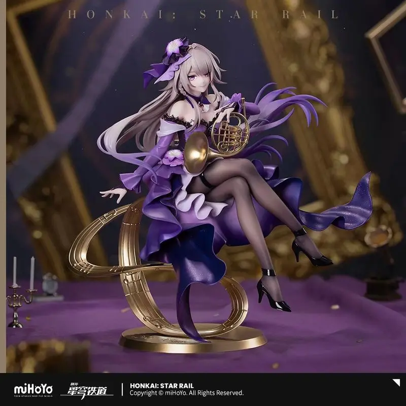 

New Myethos mihoyo Honkai Star Rail Herta Official Genuine Collectible Figure Concert Style Figurine Desktop Decoration For