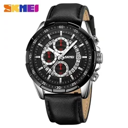 SKMEI 9312 Male Clock reloj hombre Fashion Stopwatch Watches Mens Top Brand Luxury Waterproof Time Date Quartz Wristwatches