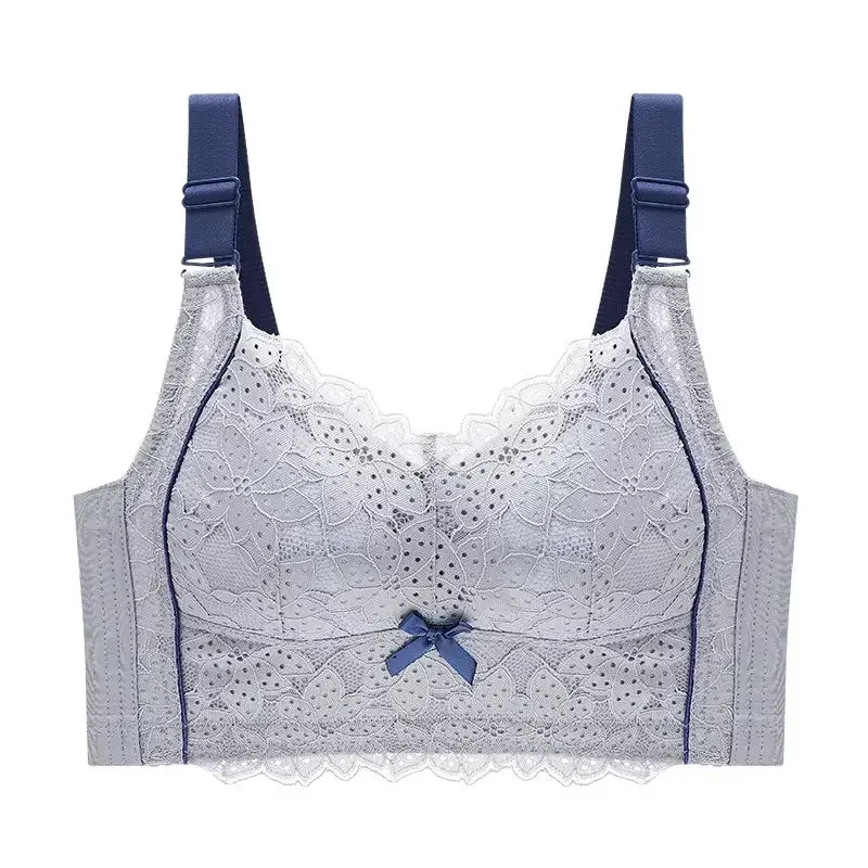 Lace Women's Lingerie Sexy Elegant Pretty Comfortable Women's Suit Breathable Charming Ultra-thin No Steel Ring Women's Bra