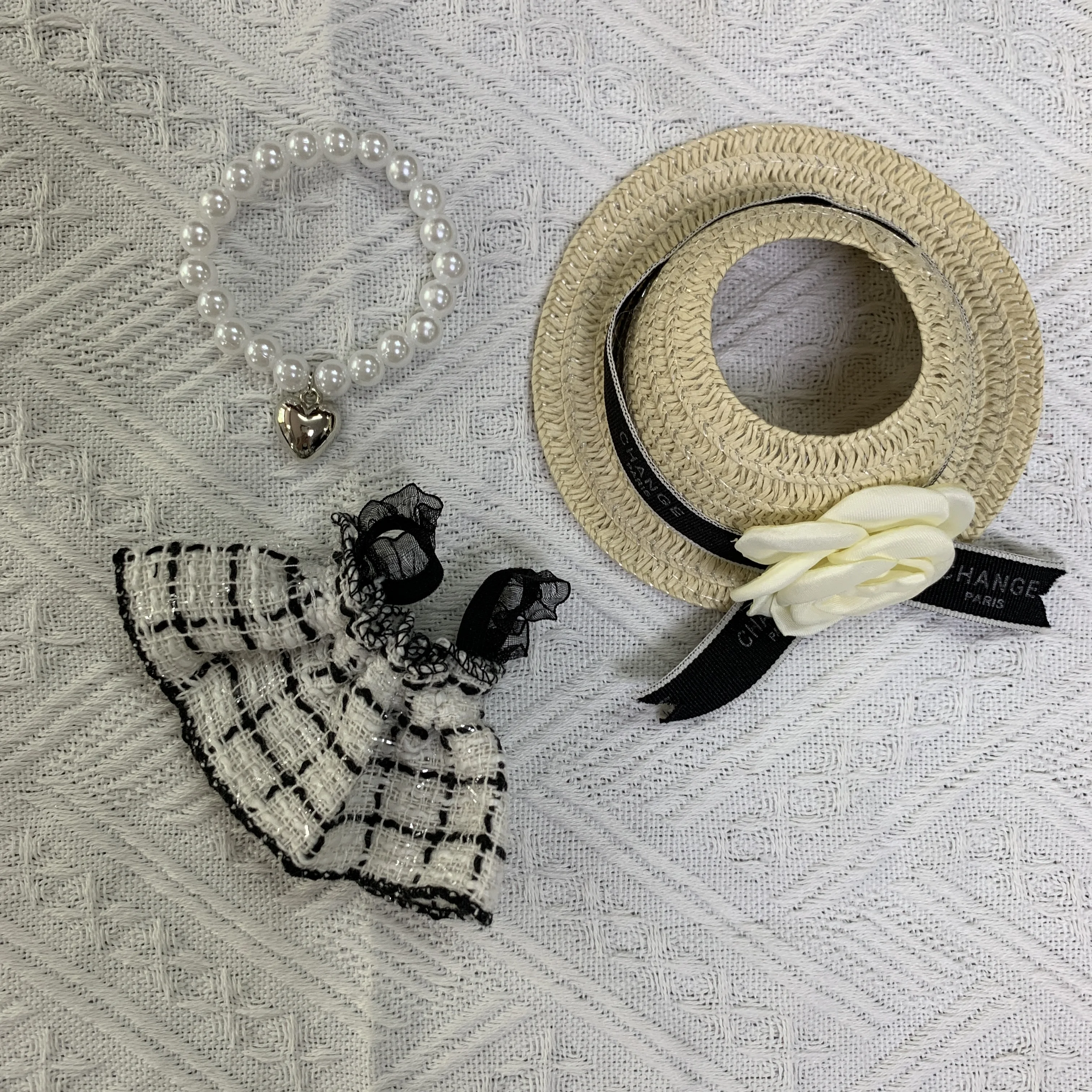 زي فستان الدمية LA BUBU مقاس 17 سم (الدمية غير متضمنة) ملابس LA BUBU، مجموعة فستان الأميرة المنقوش اللطيف من LABUBU، بما في ذلك cu #6