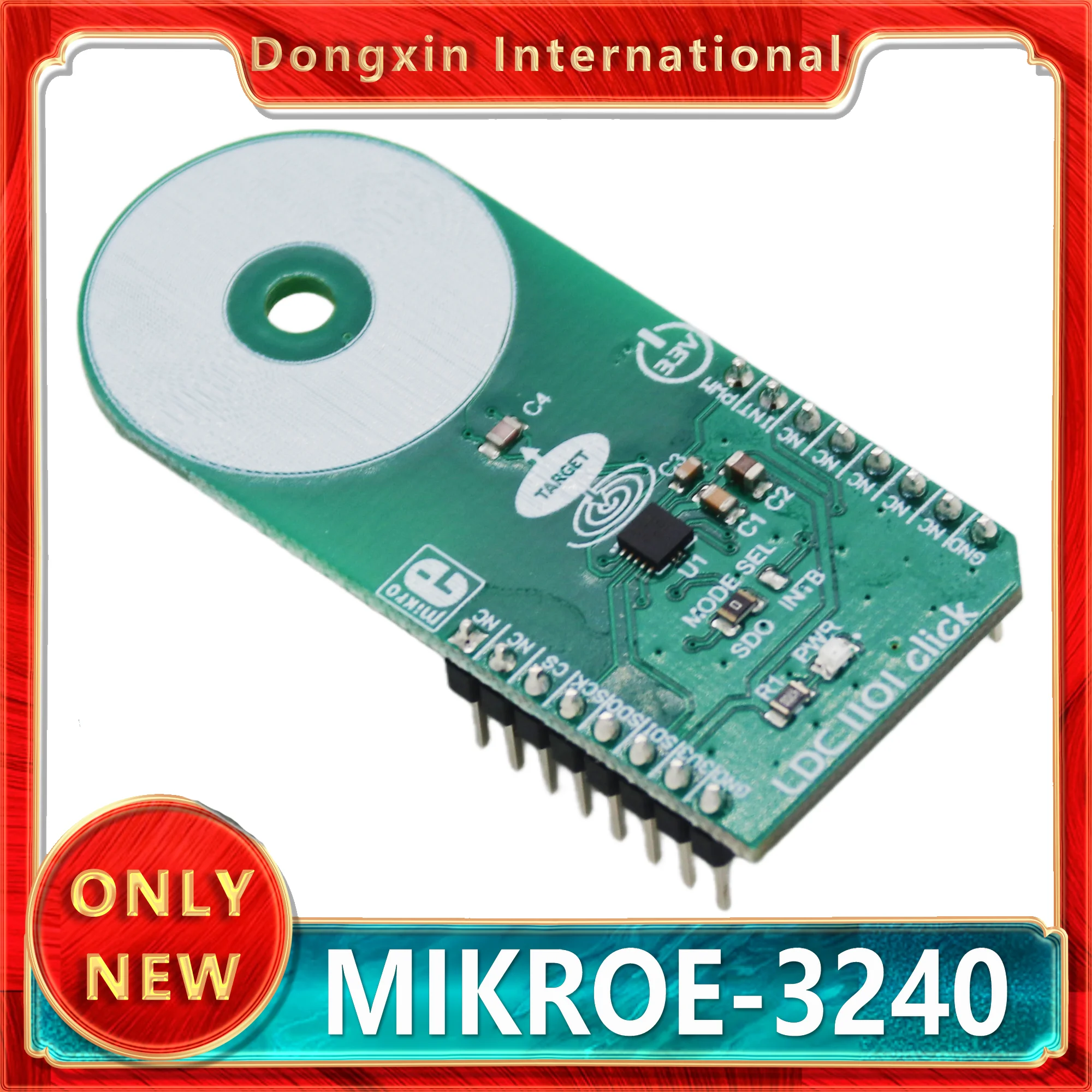 

Оригинальная плата разработки модуля кликов MIKROE-3240 LDC1101 LDC1101EVM на складе