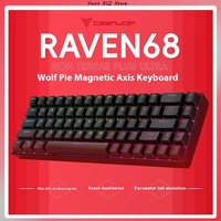 TEAMWOLF Raven68 8k Mechanical Keyboard Magnetic Switch Usb Wired Rgb Gaming Mechanical Keyboard Gaming Pc Laptop Peripherals