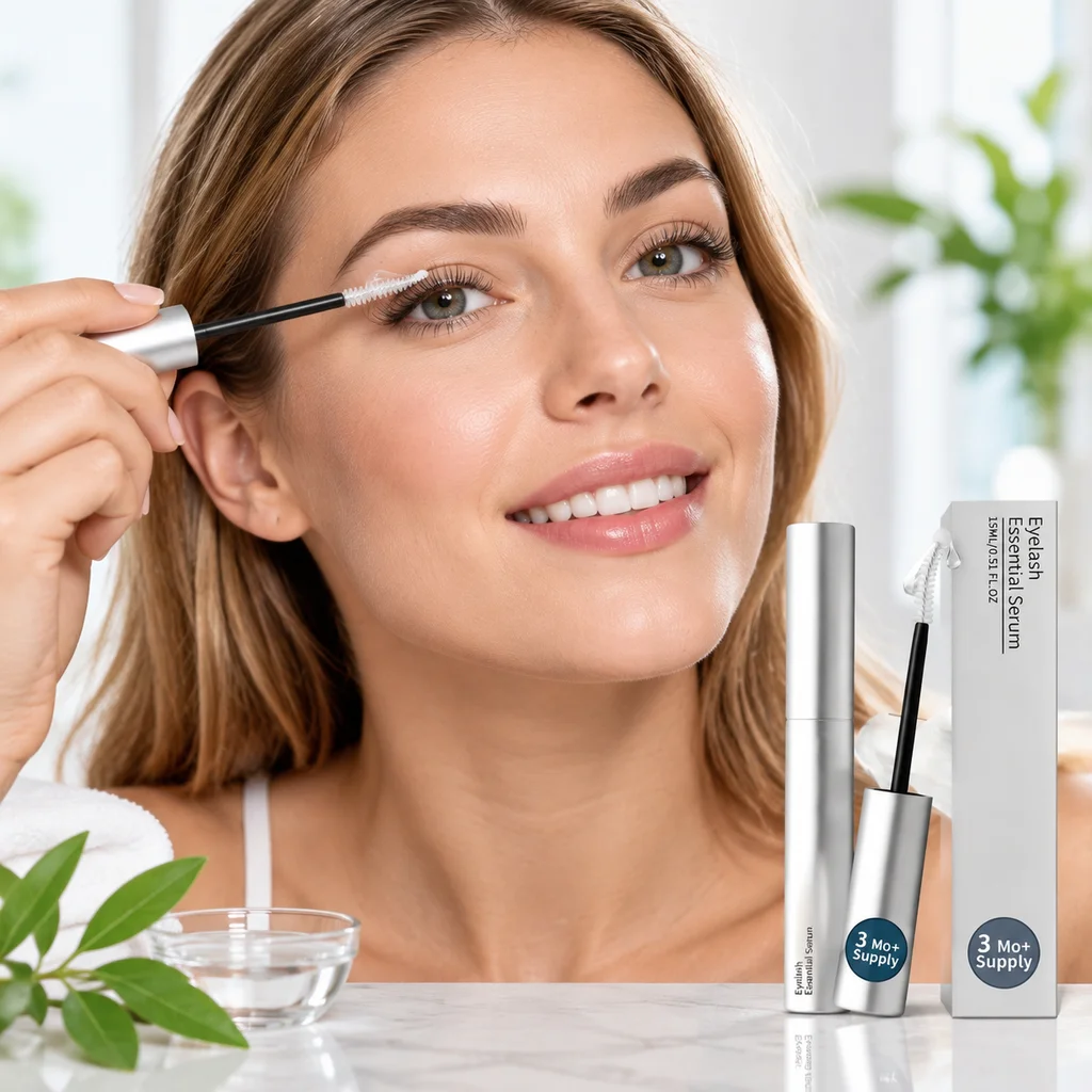 Eyelash Serum Nourishing Lash Care Treatment Biotin Mascara Base Moisturizing Repair Essence Strengthening Eyelashes Beauty Care