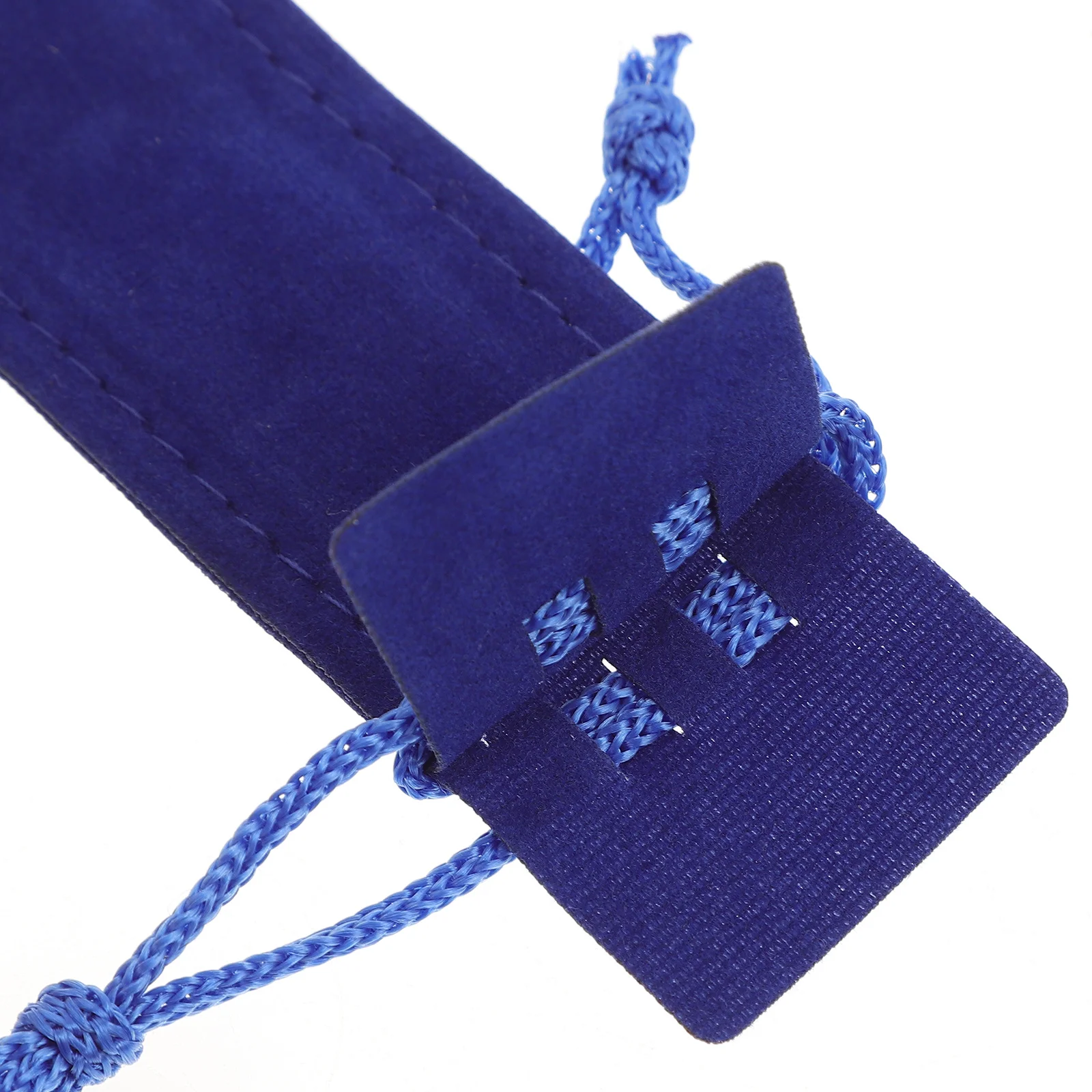 25Pcs Flannel Pen Pouch Drawstring Protective Sleeve for Writing Tools Stationery Storage Bag Student Gift Home Office Supplies