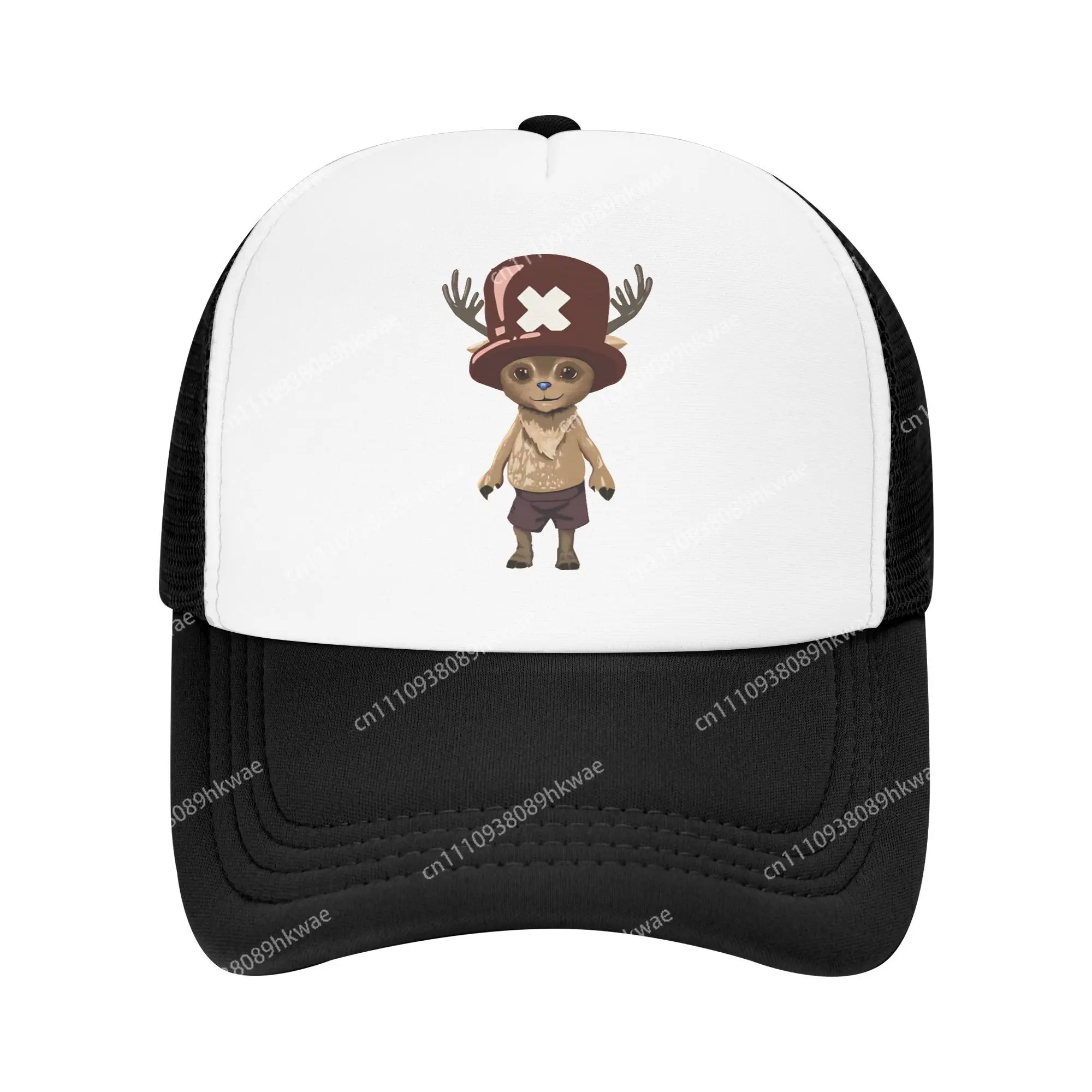 Tony Tony Chopper Mesh Baseball Cap Adult Hip-Hop Trucker Worker Hats one-pieces  Adjustable Polyester Sun Caps