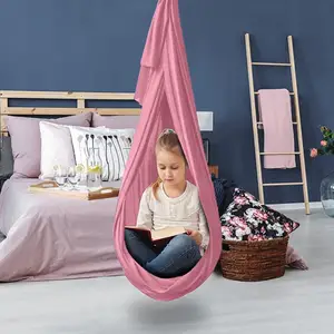 Swing Hängematte sensorischer elastischer Stuhl für Kinder und Erwachsene, tragbare Schwung, Camping, Yoga, Innenraum, Freien, Spielzeug 12 Hauptbalankoverkäufe für Kinder - №10