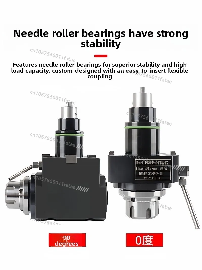 Tool Holder BMT40/45/55/65 Numerical Control Boring and Milling 90-degree Universal Turning and Milling Compound Power Head