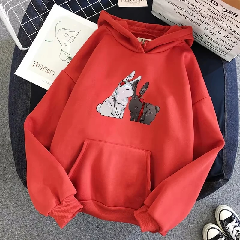 Mo Dao Zu Shi New Model Oversized Unisex personality Clothes hoodies sweatshirt Sports Graphic Short Sleeves high quality soft
