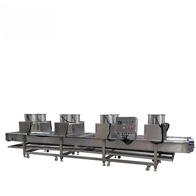 Food-grade Stainless Steel Multi-functional Fruit and Vegetable Cleaning, Vibrating and Drying Production Line