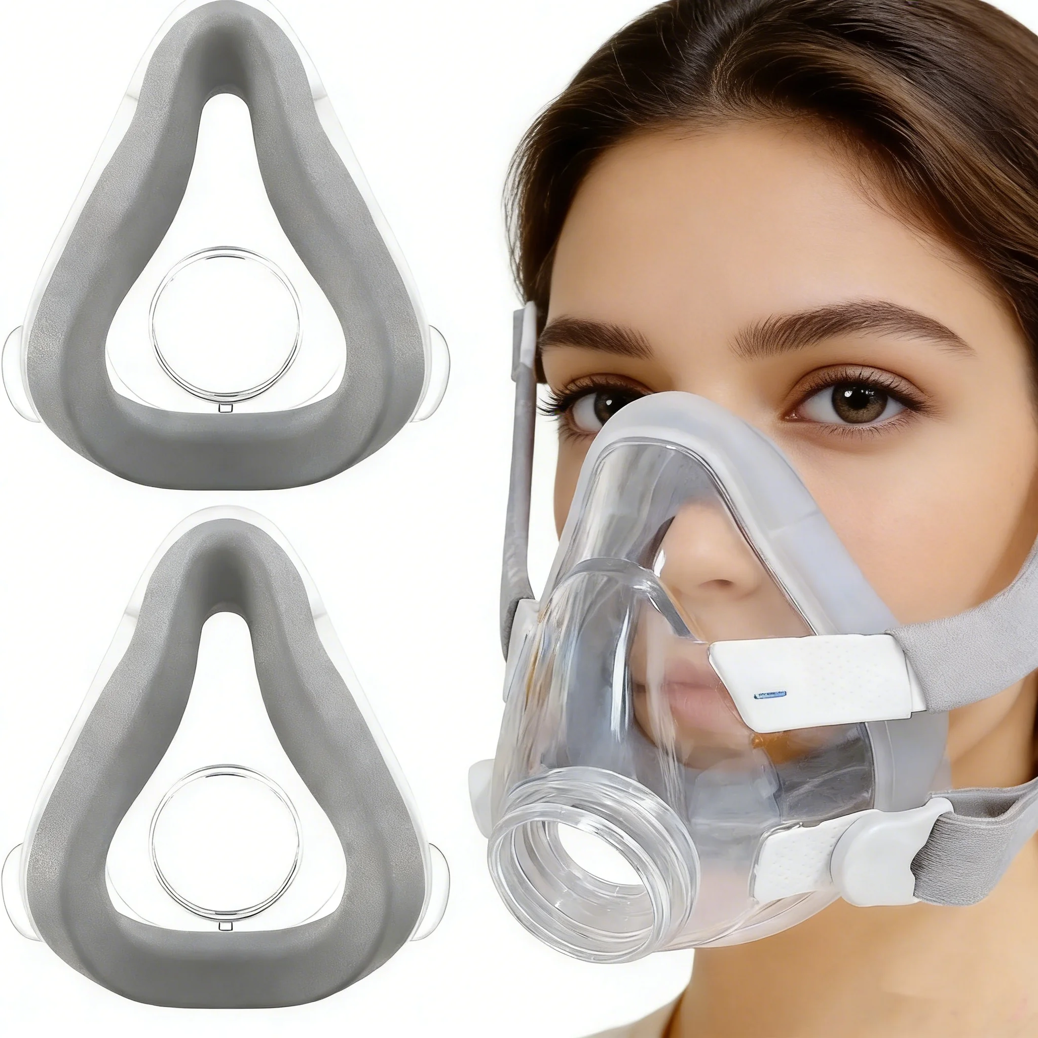 AirFit F20 Breathing Mask Memory Sponge Silicone Pad, Suitable for F20 Style Mask, Comfortable and Closely Fitting, Durable