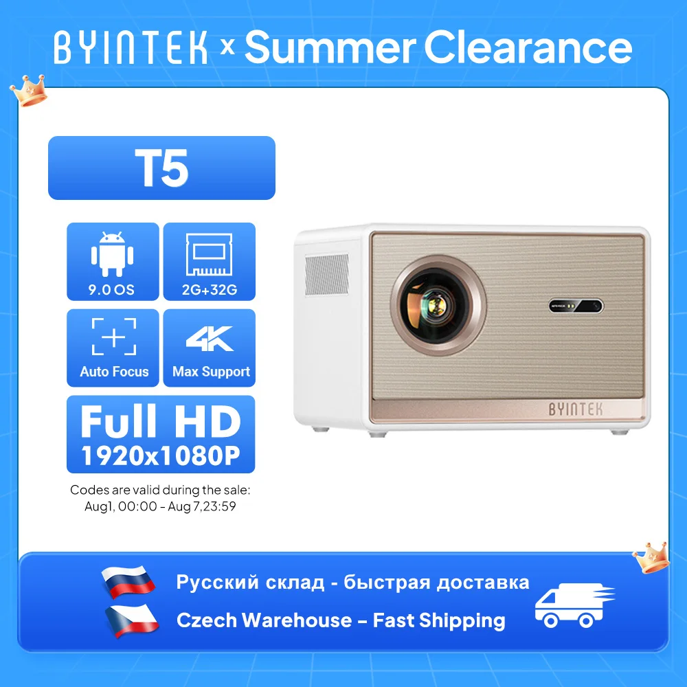 BYINTEK T5 Max Full HD Projector Review: Is This 4K Google TV Powerhouse Worth Your $420?