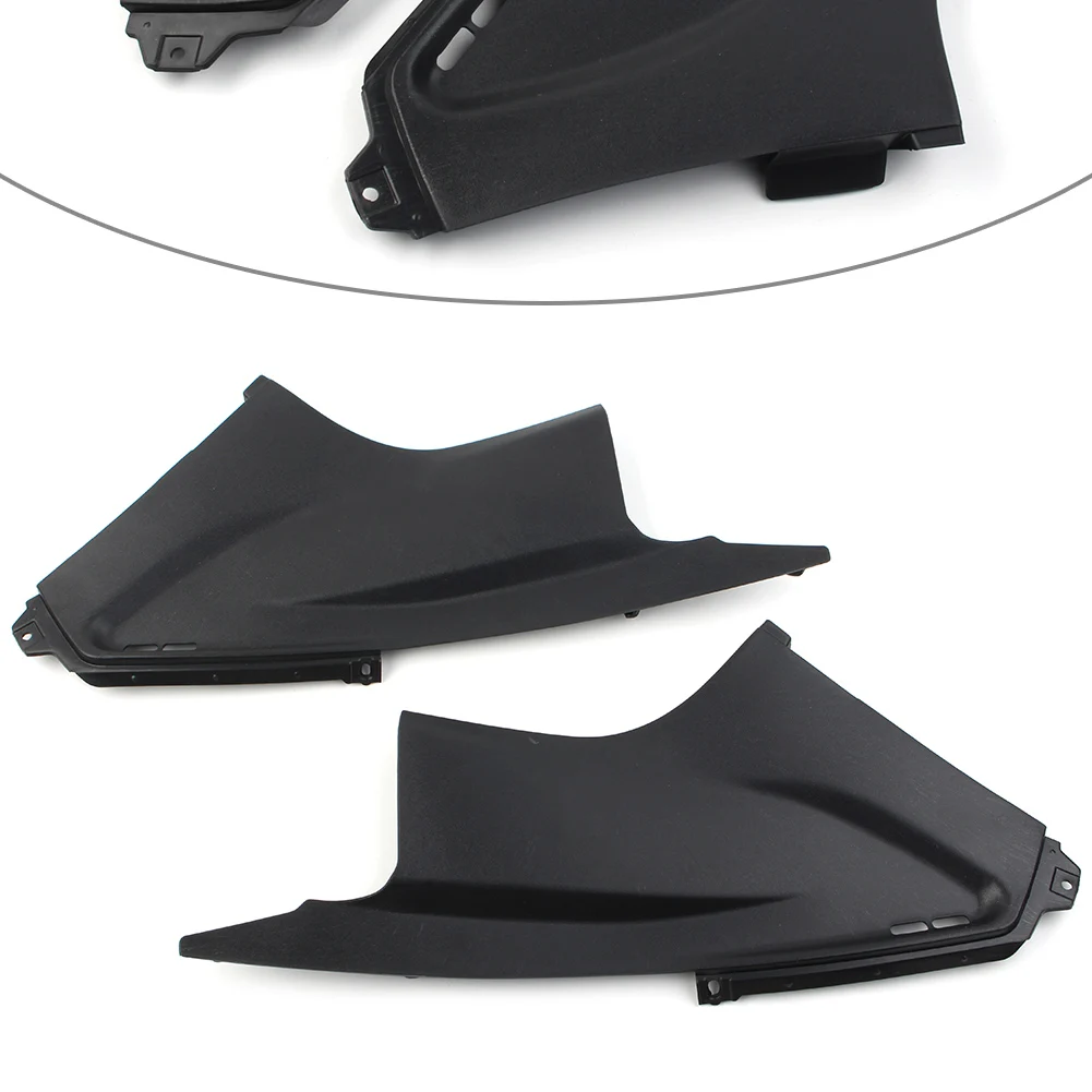 

1Pair Matte Black Motorcycle Side Air Duct Cover Fairing Insert Part For Yamaha YZF R6 2003 2004 2005 Plastic