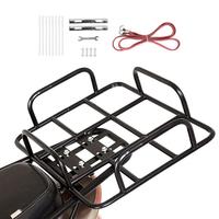 Bike Rear Cargo Racks Bicycle Luggage Carrier Lengthened Widened Extension Bike Back Shelf Cycling Rear Shelf Extension Stand