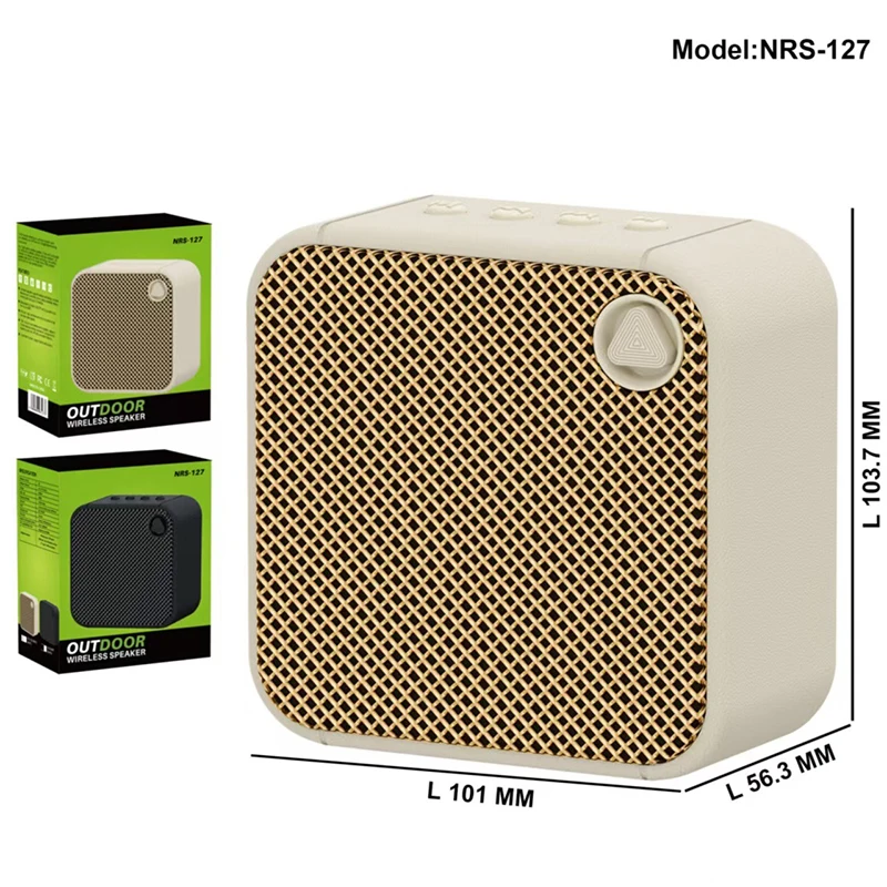 Outdoor Hiking Portable Multi-Function Buckle Strap Wireless Bluetooth Speaker Stereo Sound Subwoofer Gift Speaker for TF/FM/TWS