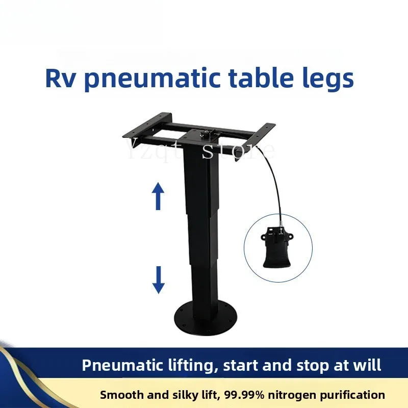 RV pneumatic table legs yacht lift table legs trailer lift folding modified tatami lift dining table