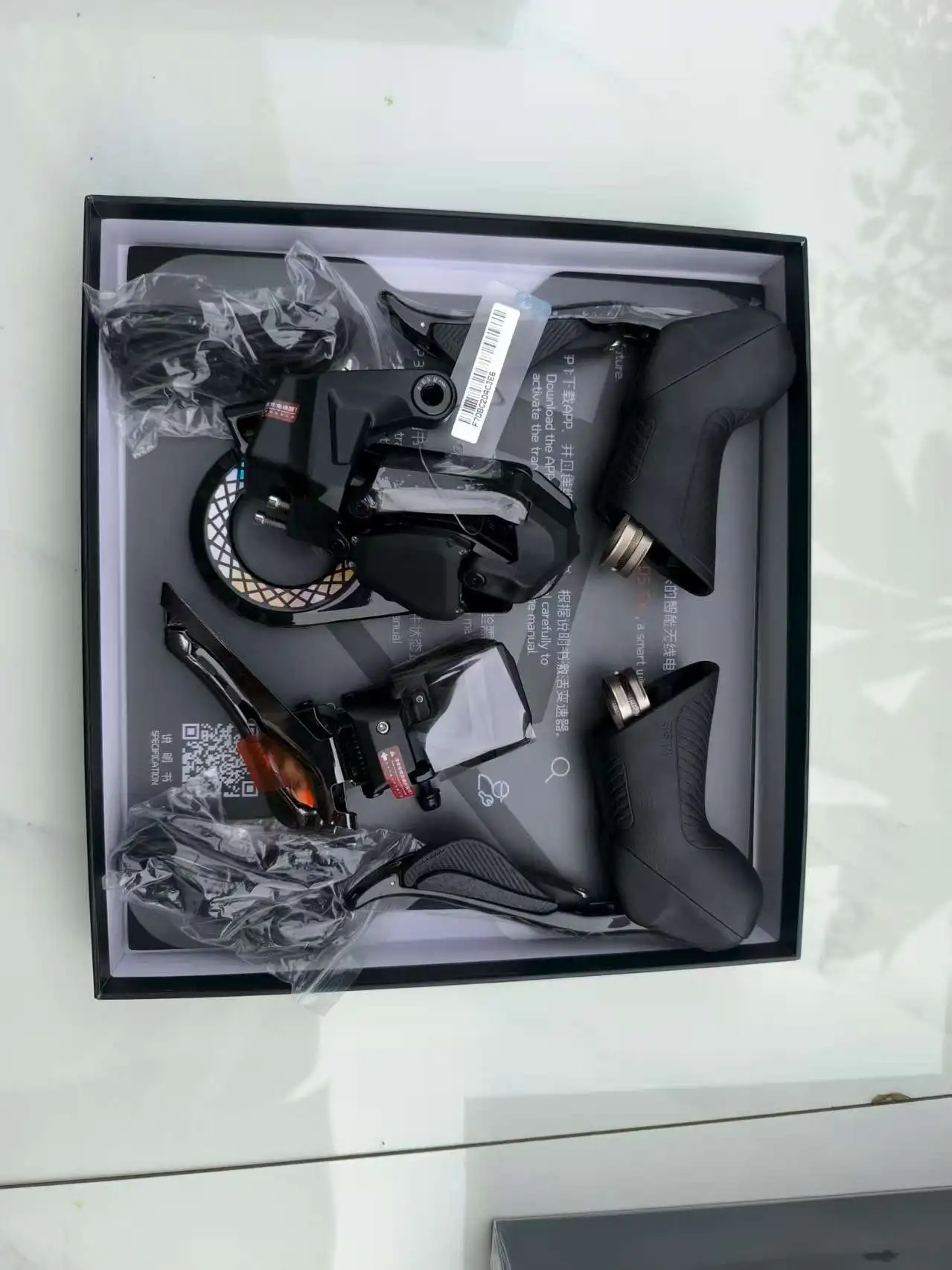 

Wheeltop EDS-TX7100/TX7801-Disc Brake Edition 7-14 Speed Ceramic Carbon Fiber Large Guide TX6000 V Brake Edition Road Bike Kit