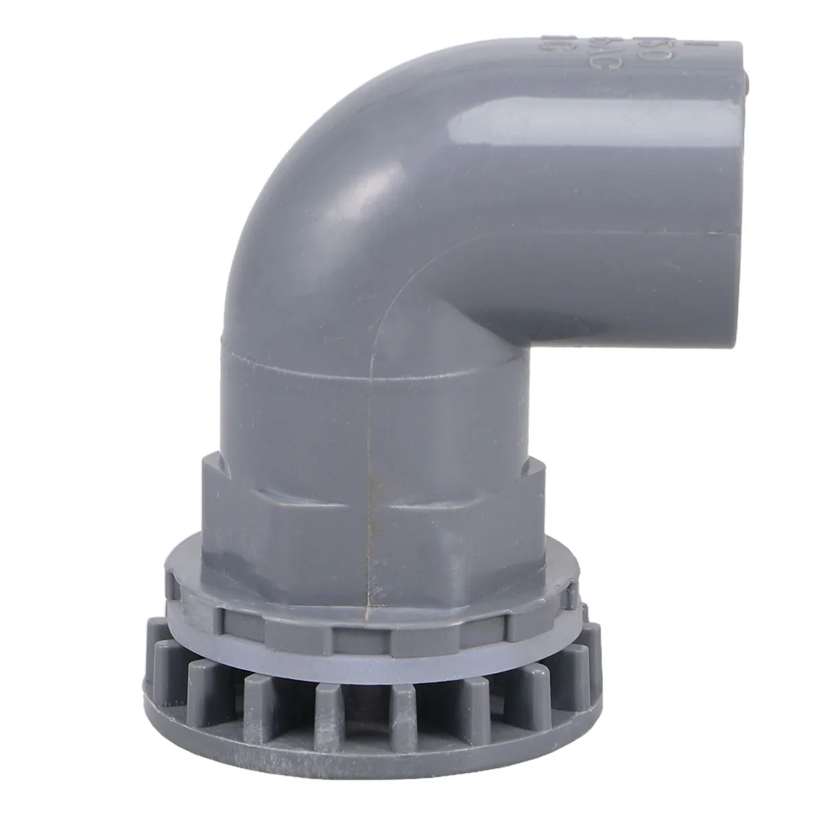 

PVC Connector Fish Tank Drain Joint Fitting Black Water Supply Tube L Shape Push Fitting Corrosion Resistance Long Service Life