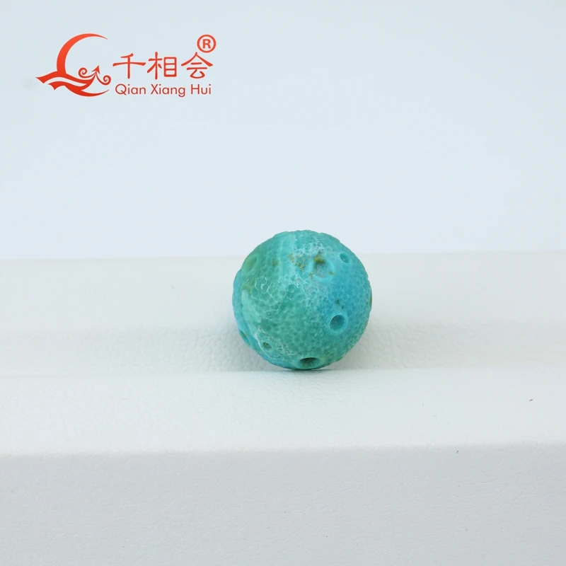 Natural Turquoise 14.3ct  blue color Carving heavenly body Decoration Gifts Loose Gemstone GTC certificated