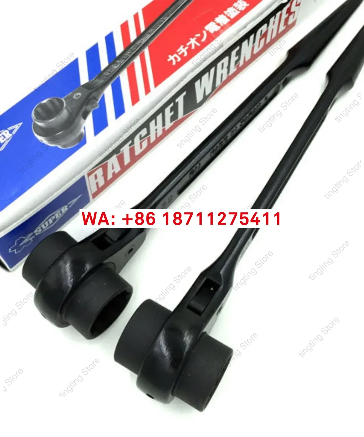 Fast ratchet wrench, sharp-tail socket wrench, double-ended wrench