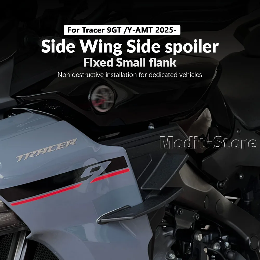 Motorcycle Tracer9 GT Side Winglet Fairing Fixed Wing Side For Yamaha TRACER 9 GT Tracer9 GT+ 2025 2026 Front Spoiler Wing
