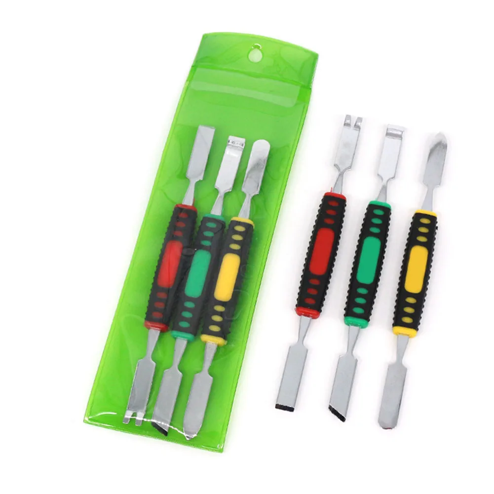 

3pcs Prying Opening Tool Mobile Phone Tool Metal Spudger Crowbar Prying Tool 3PCS Opening Tools Compact Repair Tool