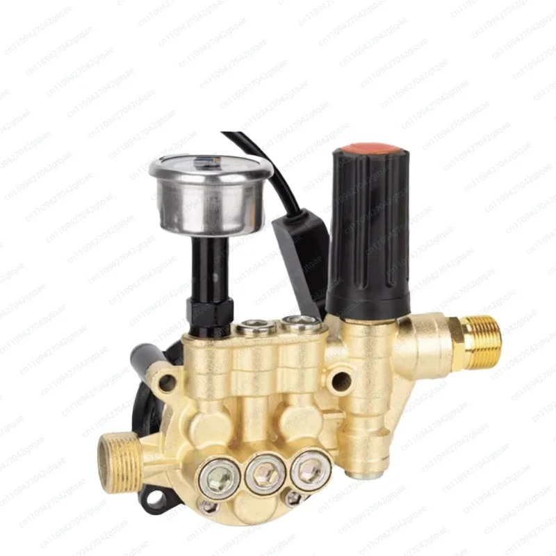12-Pillar Pressure Regulating Household Portable Car Washing Machine Pump Head Assembly Accessories