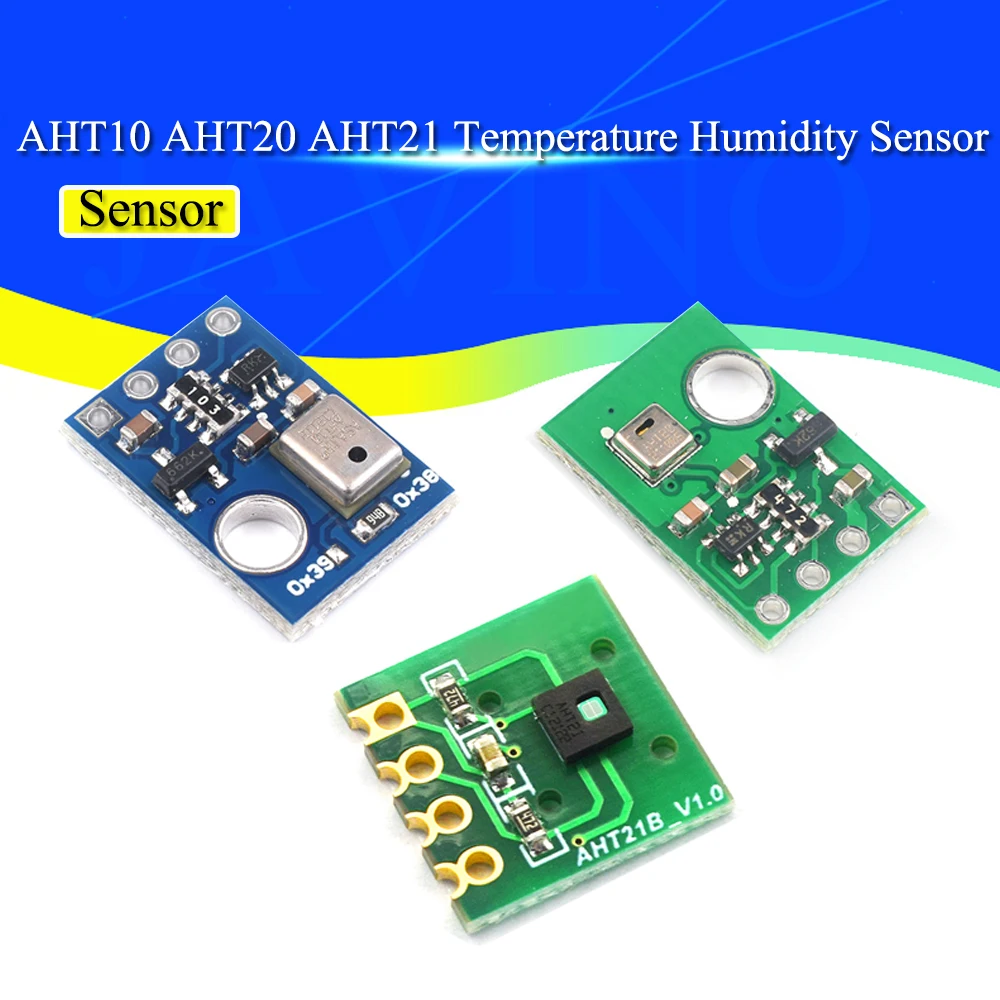 AHT10 AHT20 AHT21 High Precision Digital Temperature Humidity Sensor Measurement Module I2C Communication Replace DHT11 SHT20