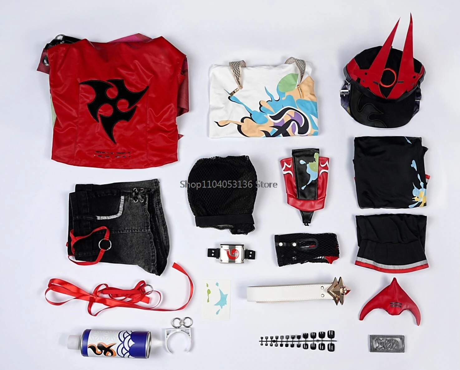 Rappa Anime Cosplay Conjunto Completo, Honkai: Star Rail Cosplay, Traje de Halloween, Trajes Masculinos Adultos, Figuras Femininas, Nova Chegada