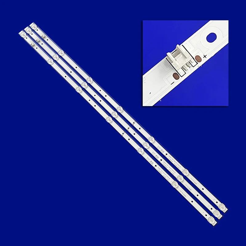 3pcs/kit LED backlight strip for ATVIO ATV4017ILED ATV4017 DLED39.5KJAH 3X7 0002 TS395Y16