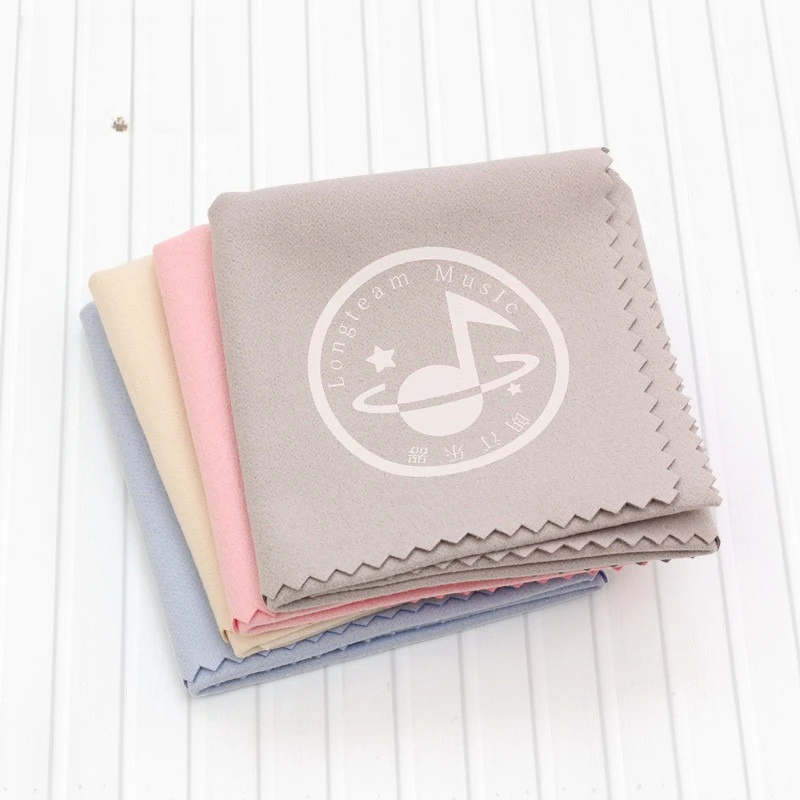 Pano de limpeza de guitarra, violino, piano, guzheng, erhu, acessórios de pipa pano de cuidado e limpeza