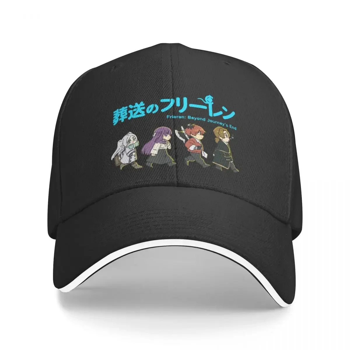 Frieren :Beyond Journey's End four current character Baseball Cap Sunscreen tea Hat Cosplay Baseball For Men Women's