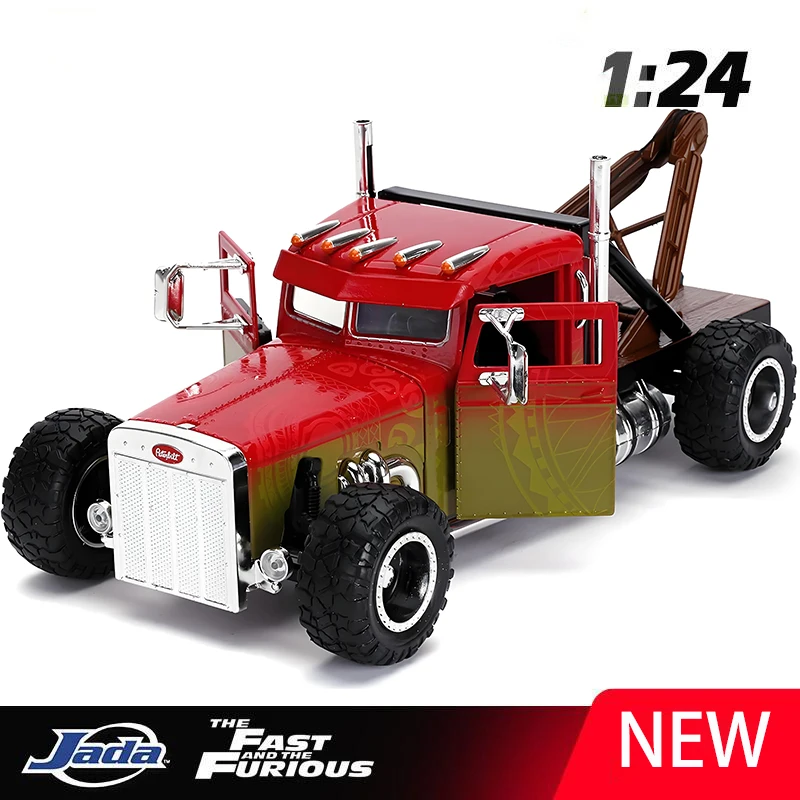 

JADA 1:24 Fast & Furious CUSTOM PETERBILT Alloy Car Diecasts & Toy Vehicles Car Model Miniature Scale Model Car For Children