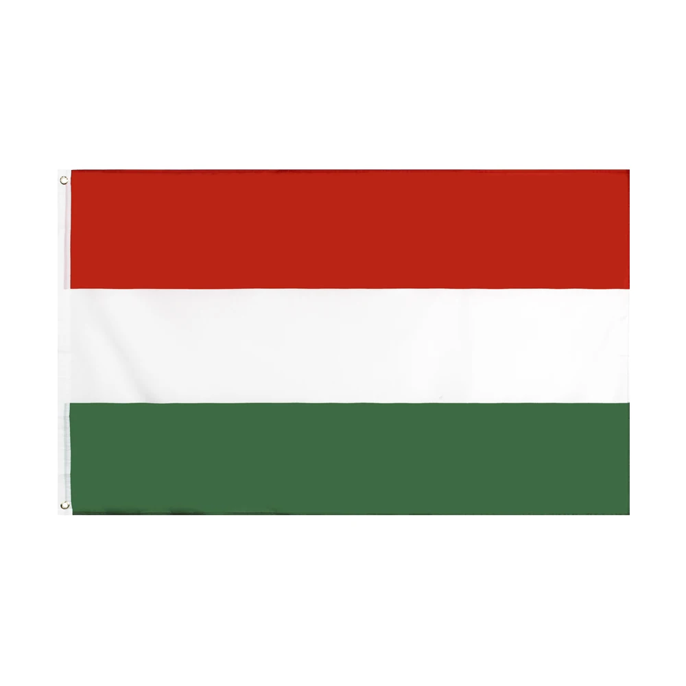 90X150cm The Hungarian Polyester Hungary Flag for Decoration