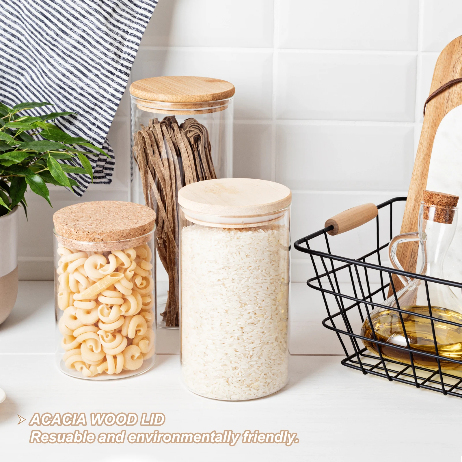Wide Mouth Mason Jar Lids Wooden Storage Canning Jar Lids Ball Jars  Wooden Lids with Airtight Silicone Seal Ball Wooden Lids