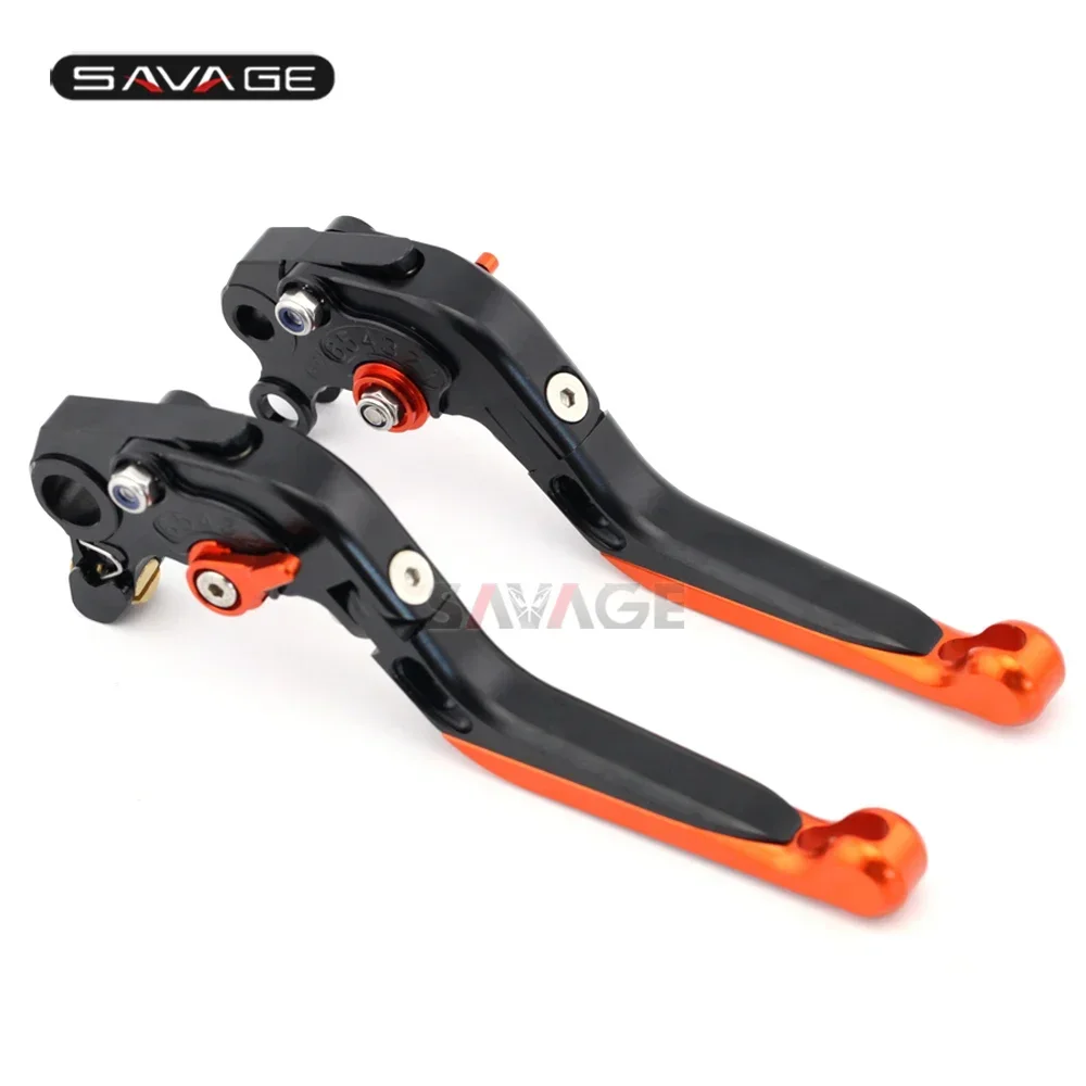 Dźwignia sprzęgła hamulca dla 690 DUKE/SMC/R/Supermoto 690 LC4 SUPERMOTO/640 DUKE II akcesoria motocyklowe składane wysuwane