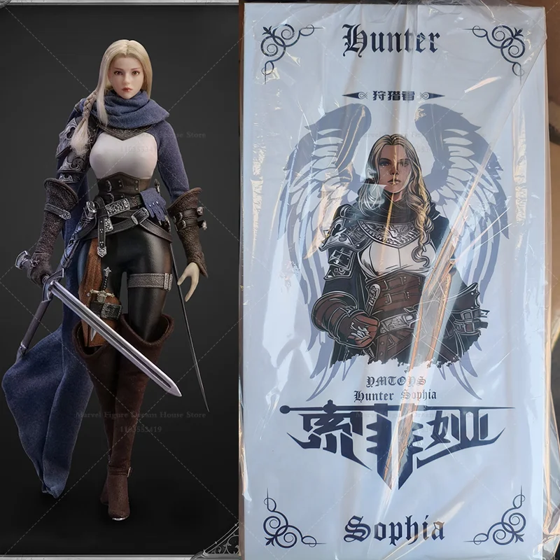 

Фигурка средневековой охотницы Софии, масштаб 1/6, высота около 30 см, 12-дюймовый полный комплект, YMTOYS YMT103