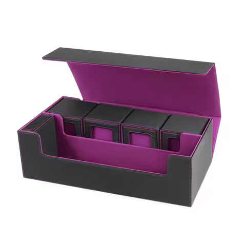 1800+card Storage Box Set Card Deck Storage Box Durable Sturdy TCG OCG Card Storage Trading Card Deck Box for Commander MTG Card