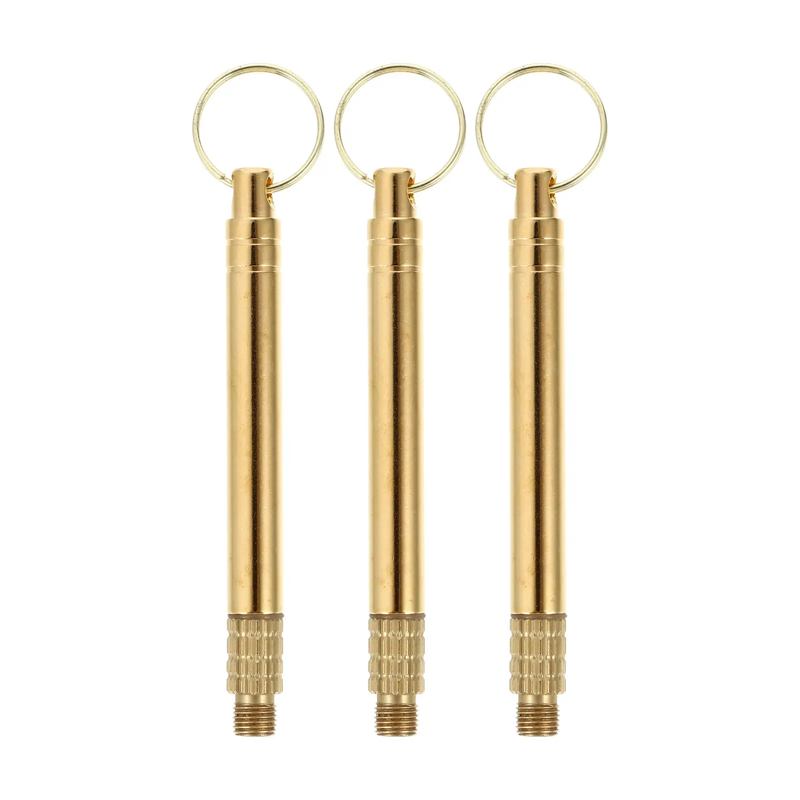 

Набор из 3 латунных инструментов для чистки ушей: комплект для удаления ушной серы с гладкими закругленными наконечниками для безопасной очистки слухового прохода, портативный, для дома и путешествий