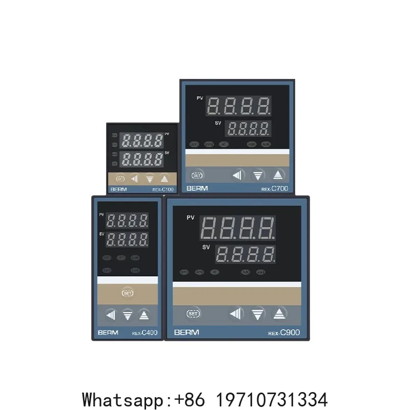 Digital Temp Thermostat REX-C100 C400 C700 C900 PID Temperature Controller SSR Output Thermocouple Input Industrial Heating