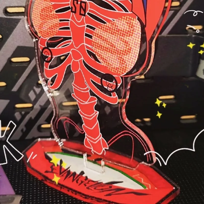 EVANGELION Asuka Langley Soryu حامل أكريليك نموذج الشكل شخصية Ayanami Rei مكتب زخرفة عرض مجموعة اللعب تمثال