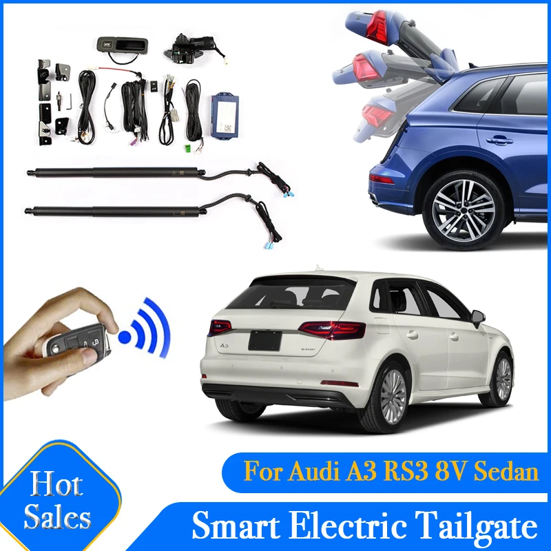 Car Power Trunk Opening Electric Suction Tailgate Intelligent Tail Gate Lift Strut For Audi A3 RS3 8V Sedan 2013~2024 Special