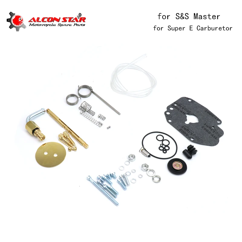 

Alconstar For Harley-Davidson for S&S Master for Super E Carburetor Carb Engine Parts Motorcycle Carburetor Repair Rebuild Kit