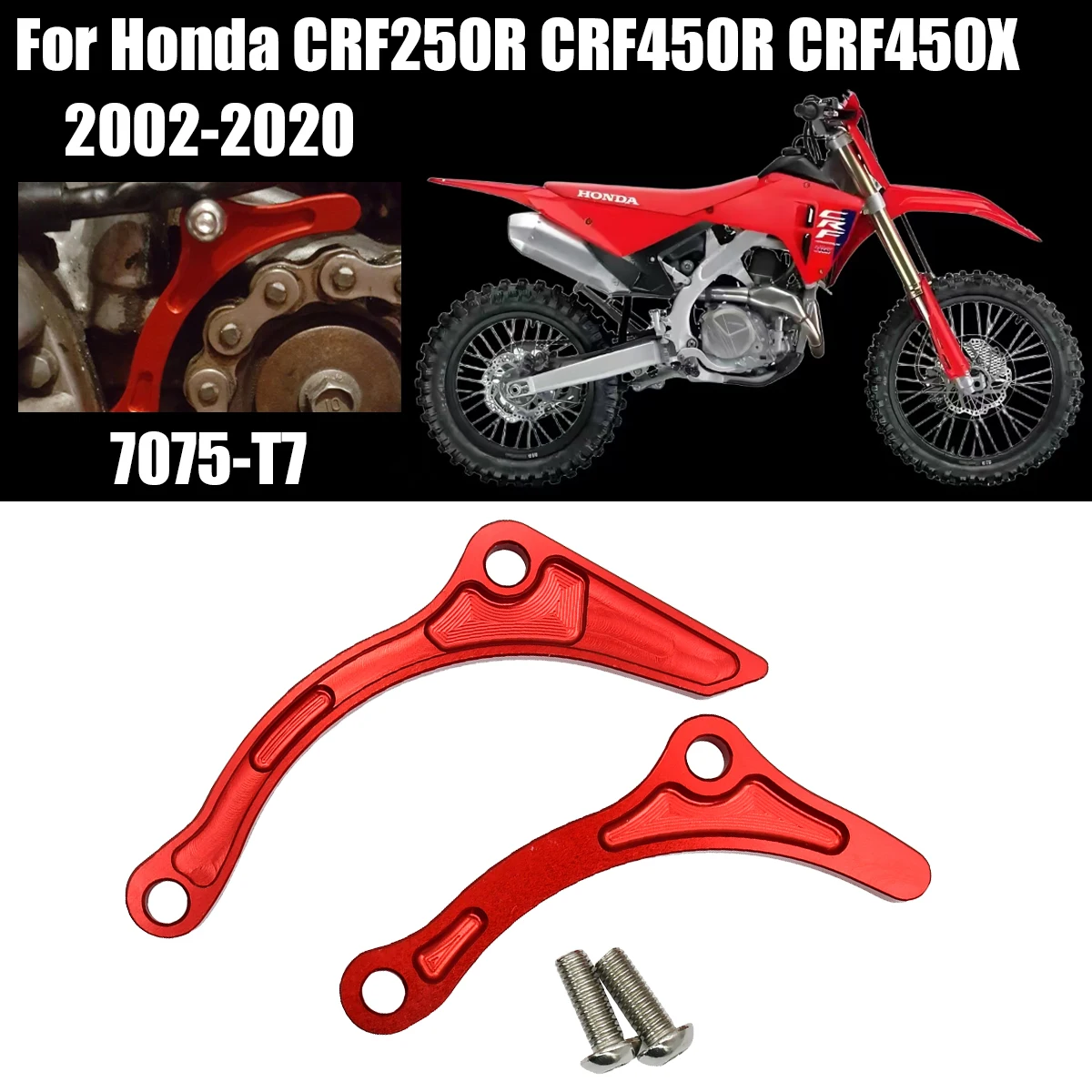 

Motorcycle Engine Case Plate Saver Gurad Protector For Honda CRF250R CRF450R CRF450X CRF 250R 450R 450X 2010-2017 2018 2019 2020