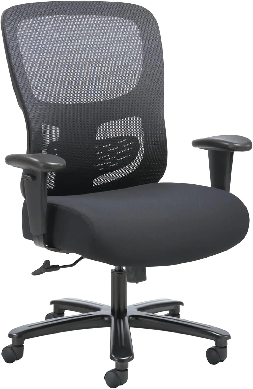 Sadie Big and Tall Office Chair Ergonomic Office Chair with Mesh Back Lumbar Support Home Office Desk Chairs 400 lb Max Black